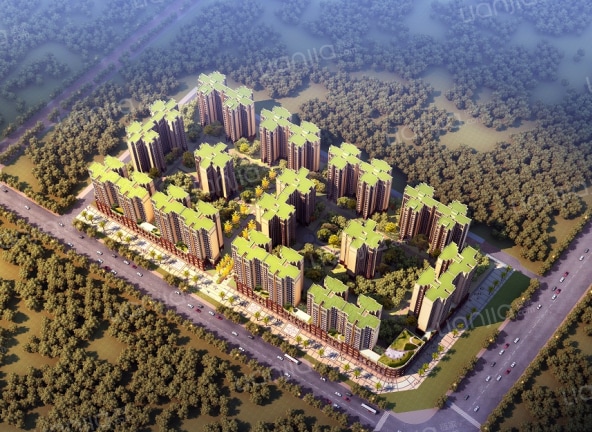 蓝润华府春天楼盘图片