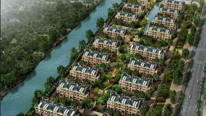 中景水岸外景图