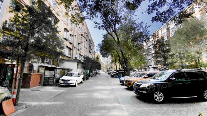 蒲黄榆三里外景图