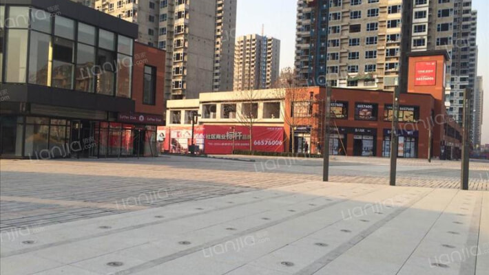 万科新街坊外景图