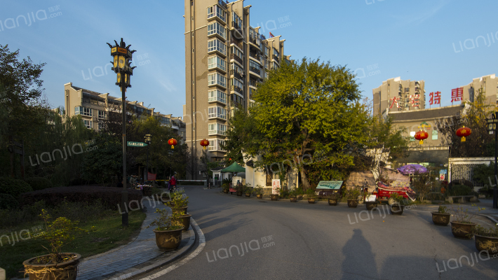 水印桃源外景图