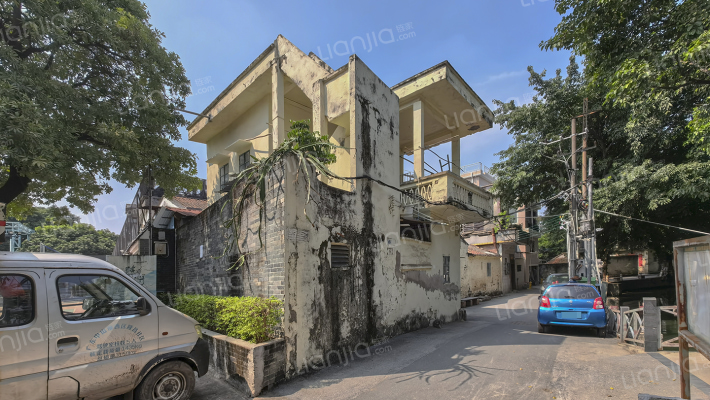 旧圩单家外景图