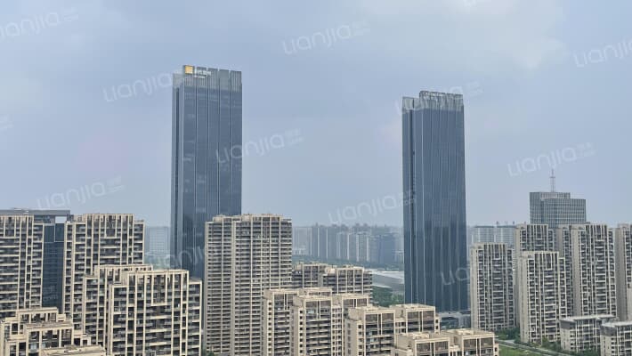 华润阜阳中心双子塔外景图