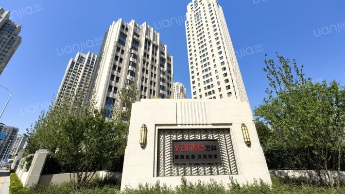 万科滨海大都会观政轩外景图