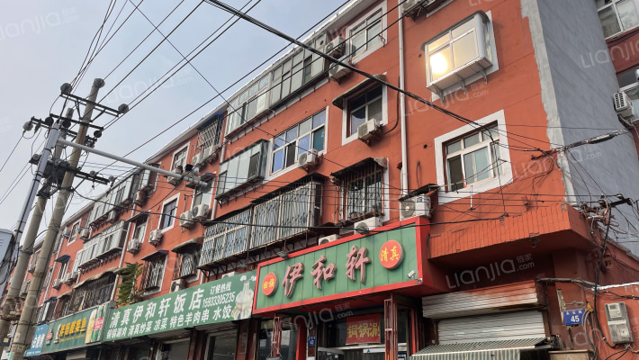 永安街粮店楼外景图