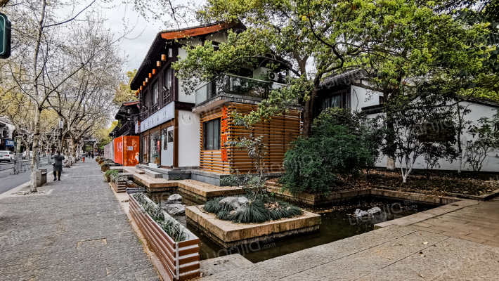 通江桥高层小区外景图