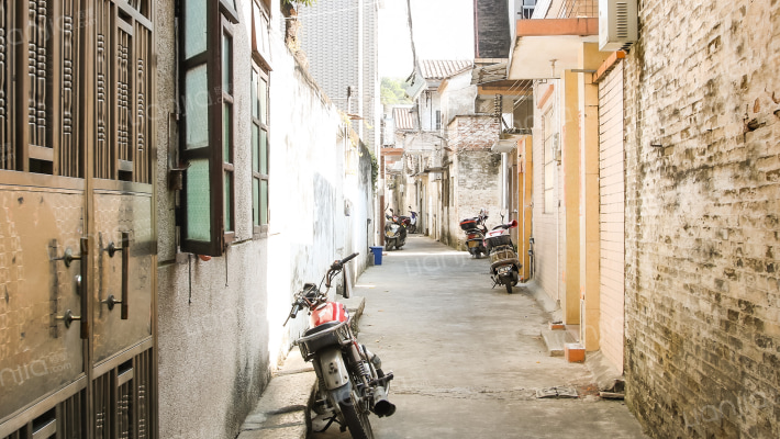 三社上街外景图