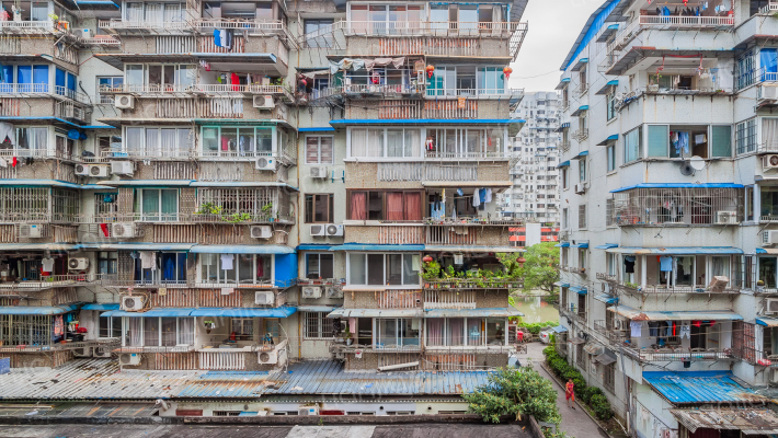 湖滨安全封闭小区外景图
