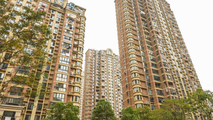 世纪朝阳中央城外景图