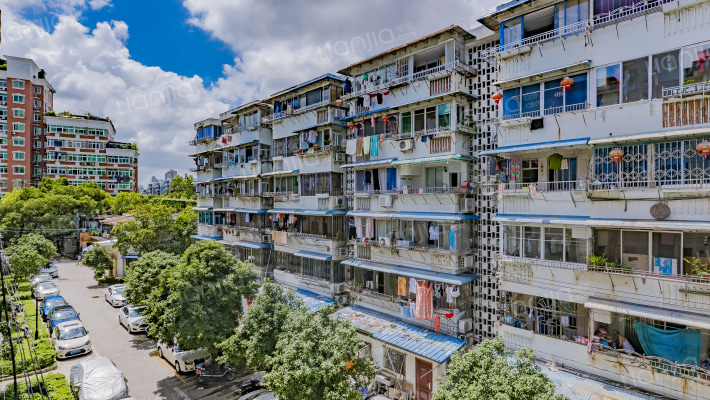 上陡门住宅区六组团外景图