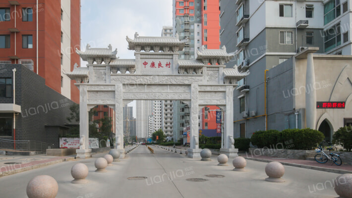 中廉良新村外景图