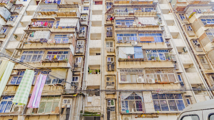 羽绒厂宿舍外景图