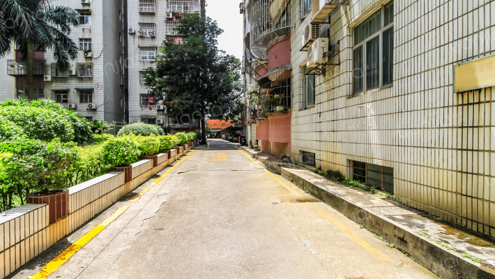 广西外经贸大院外景图