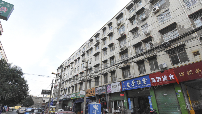 西关纺织品家属院外景图