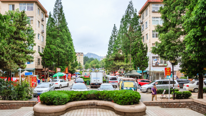 浮山后二小区外景图