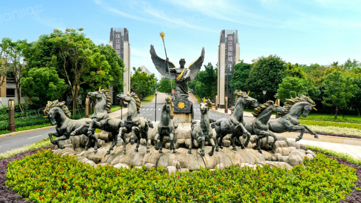 珠江国际城外景图