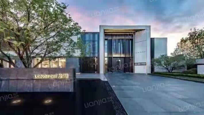 龙湖中德开春江悦茗外景图