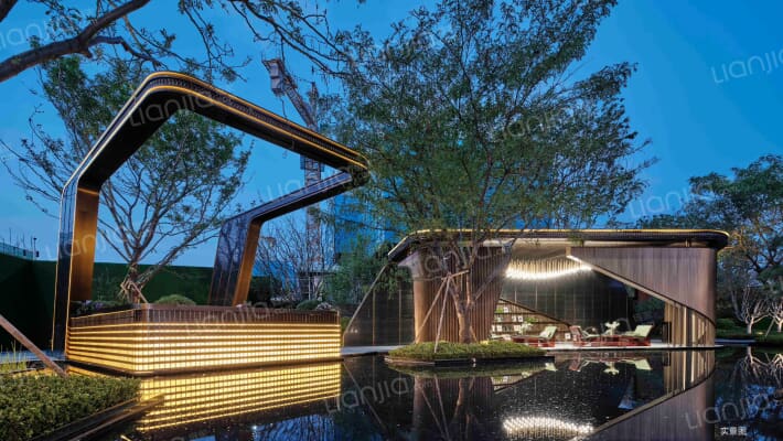 华发龙湖天曜外景图