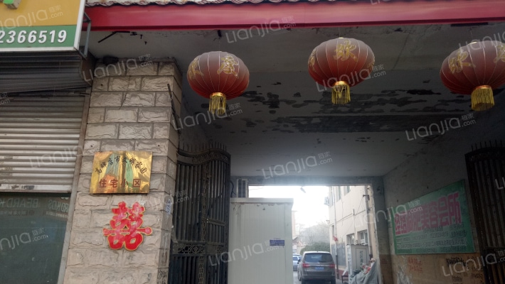 高碑店市文明家园住宅小区外景图