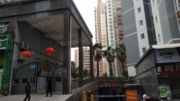 轩园奉中花园外景图