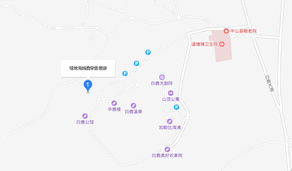 绿地海域鹿泉区位