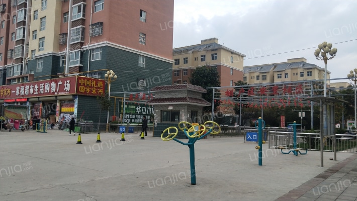 鹿邑县涡河北岸棚户区安置社区外景图