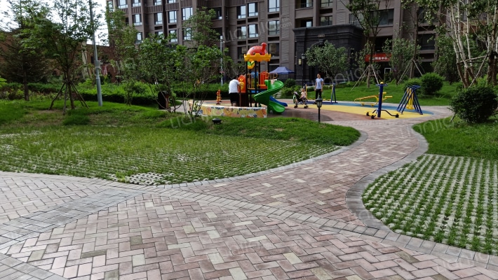 万达·江畔华城B区外景图