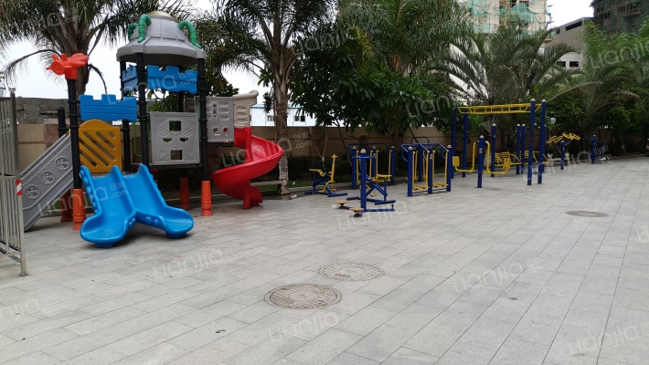 碧海蓝天花园外景图