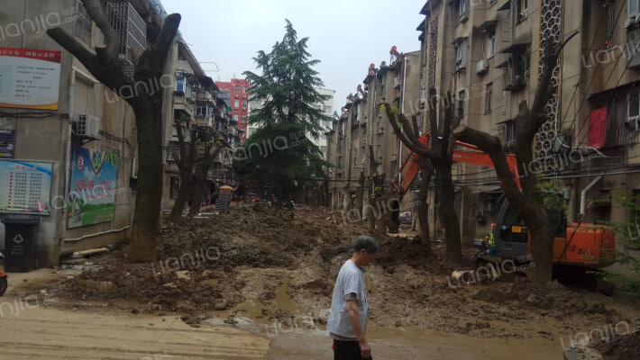 湖滨新村外景图