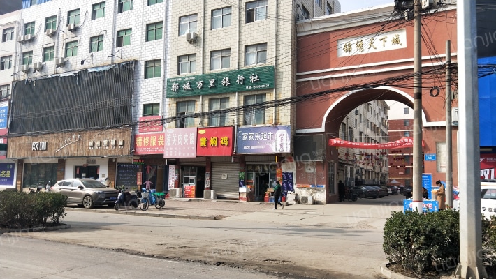 锦绣天下城外景图