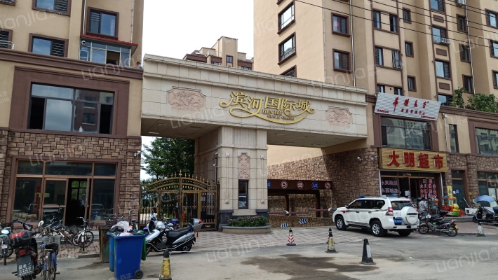 滨河国际城外景图