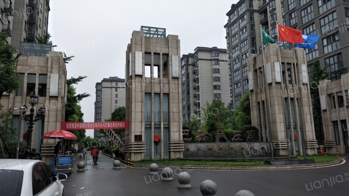 巴黎左岸外景图