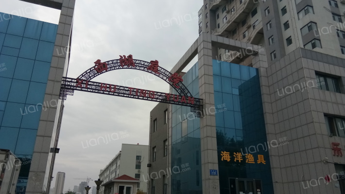 西湖庭院外景图