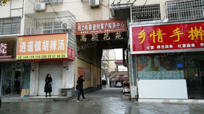 嵩颍花苑外景图