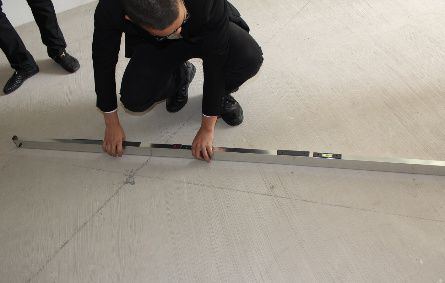 验房收房现场图