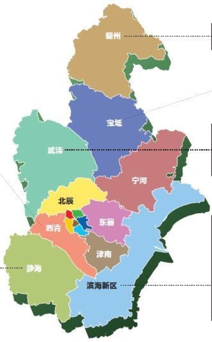 天津各区地图静海图片