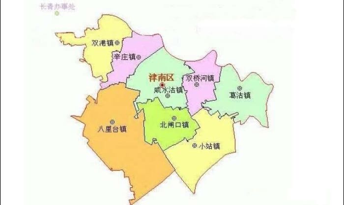 天津津南区辛庄镇地图图片