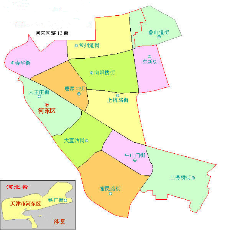 临沂河东区乡镇地图图片