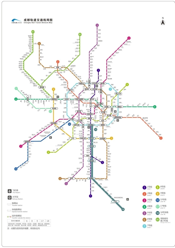 最新2020年成都地铁将开通这些线路哪条会路过你家