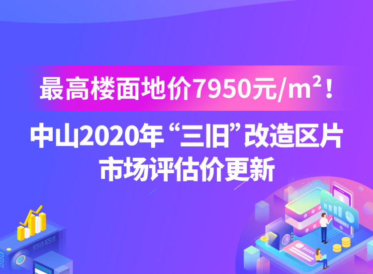 最高楼面地价7950元 M 中山年 三旧 改造区片市场评估价更新 楼盘专题 中山贝壳新房