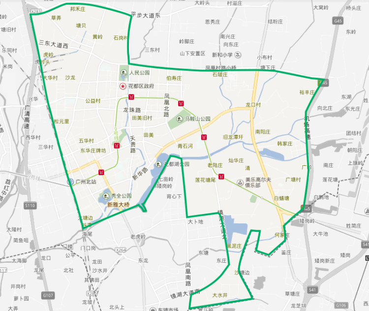 花都旧区商圈攻略 楼盘专题 广州贝壳新房