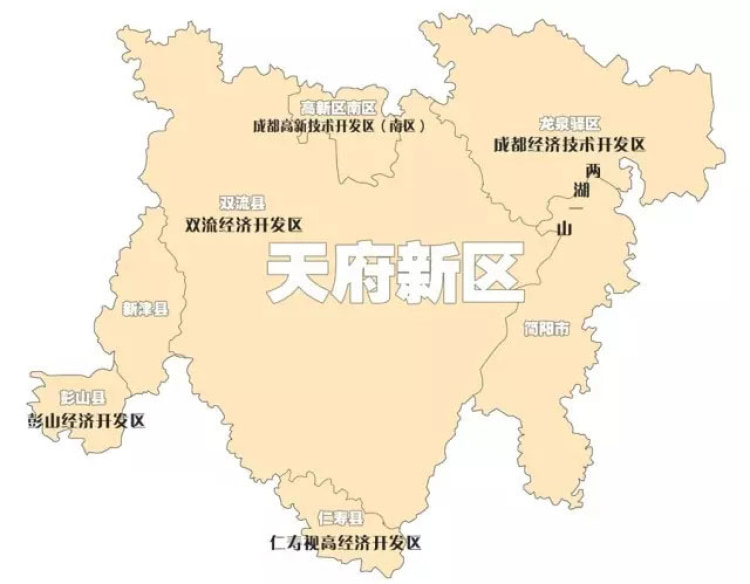 【仅需1分钟,秒懂天府新区板块划分】楼盘专题-成都贝壳新房