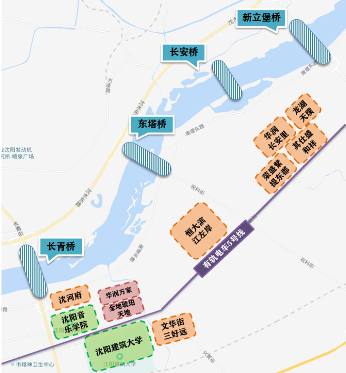 沈阳浑南东湖五年规划图片