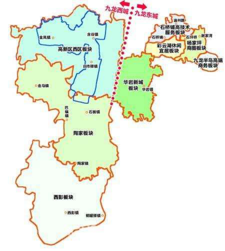 重庆九龙坡属于哪个区图片