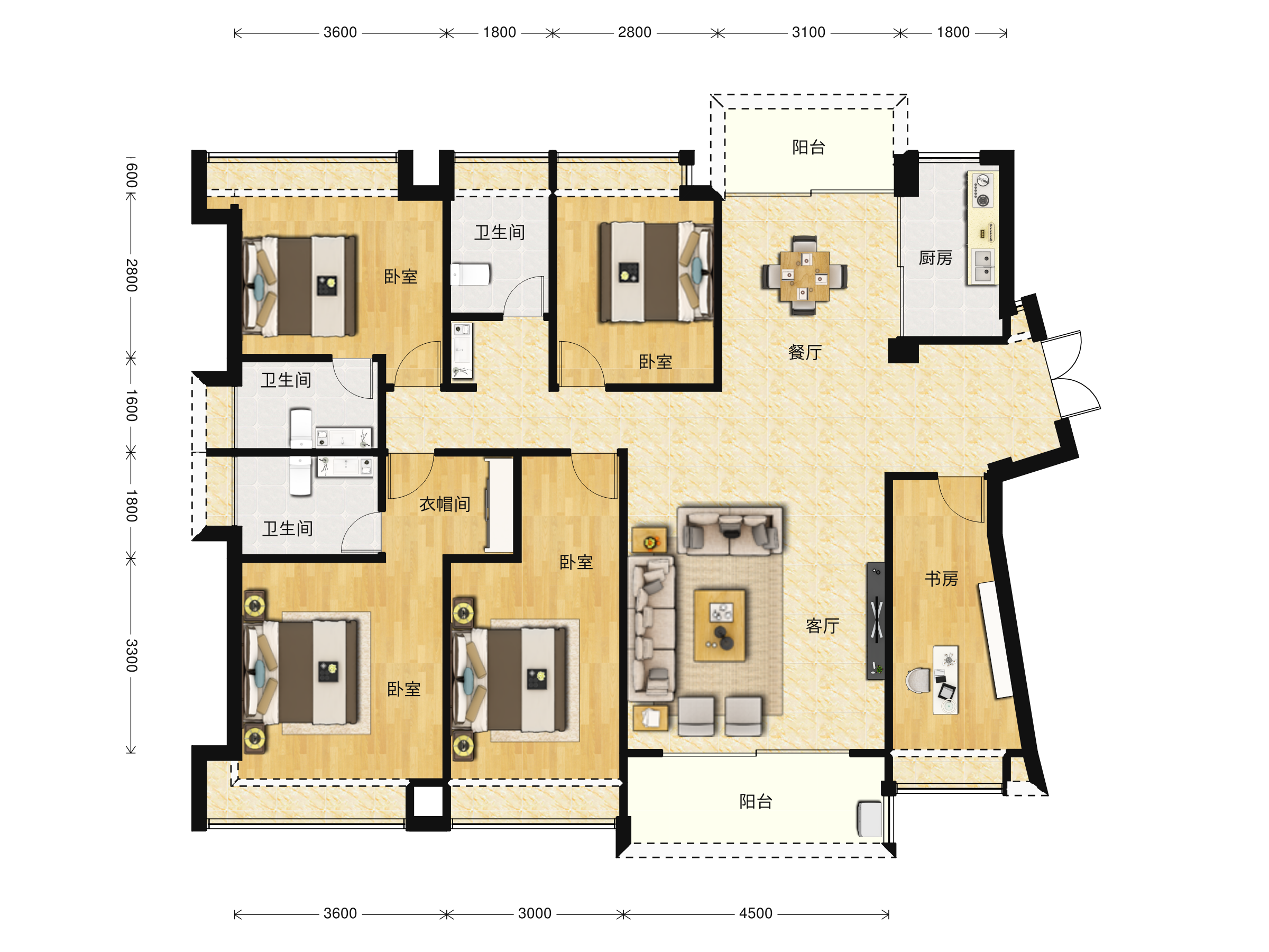 荣佳国韵户型图(荣佳国韵链家新房)