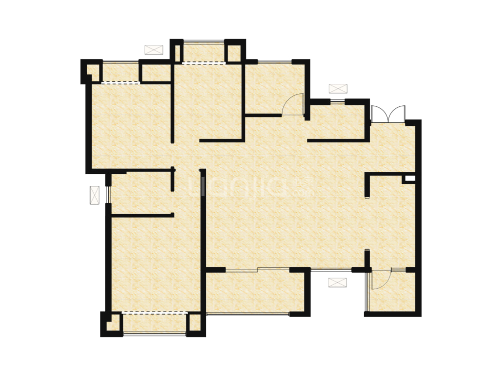 麓铭府户型图(链家网)