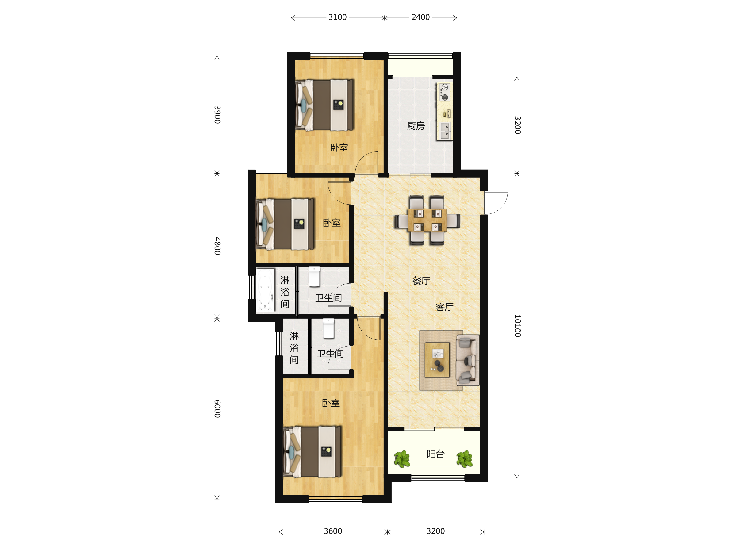 碧桂园南山郡户型图(碧桂园南山郡链家新房)