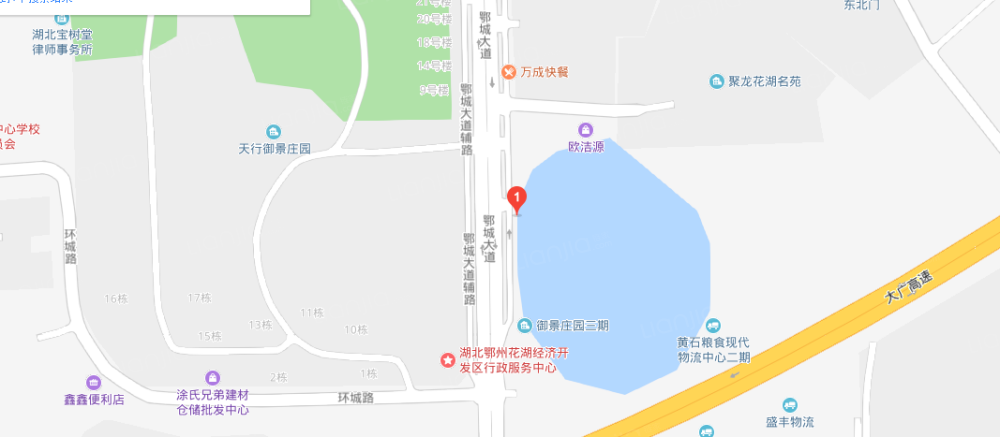 御景庄园3期区位