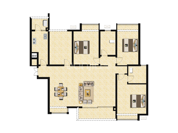 阅海--建面 137m²