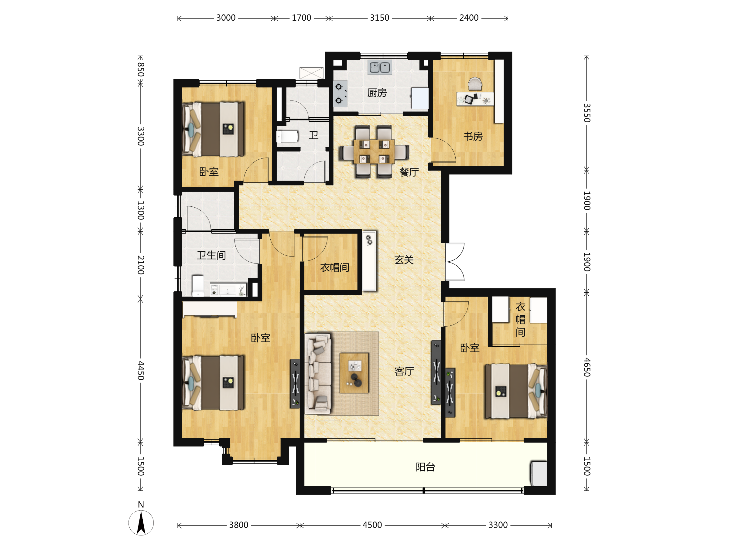 绿城诚园户型图